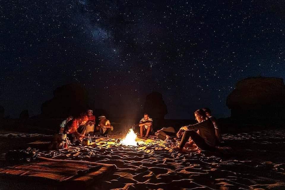 Overnight Camping White Desert